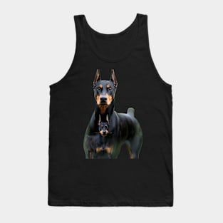 doberman and his son Tank Top